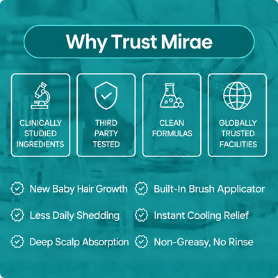 Mirae® PDRN Brush Hair Growth Serum